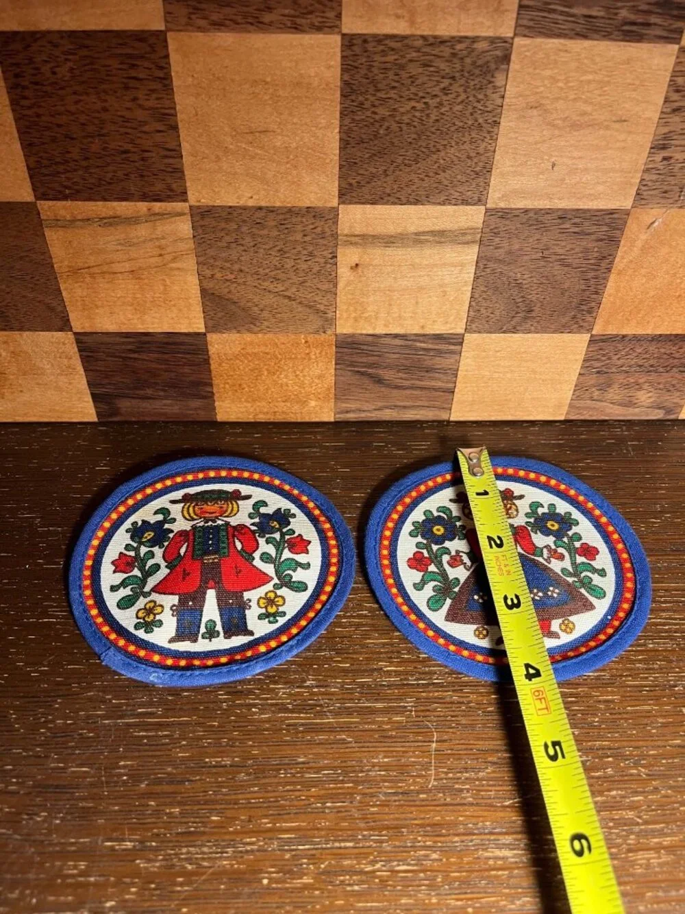 Bavarian Cloth Coasters A1154